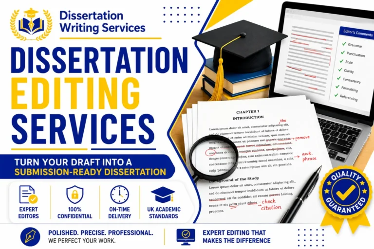 Professional Dissertation Editing Services UK | Expert Dissertation Editors