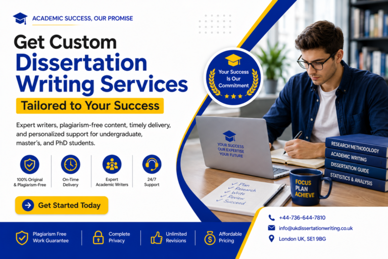Get Custom Dissertation Writing Services Tailored to Your Success