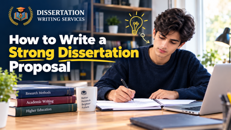 How to Write a Strong Dissertation Proposal